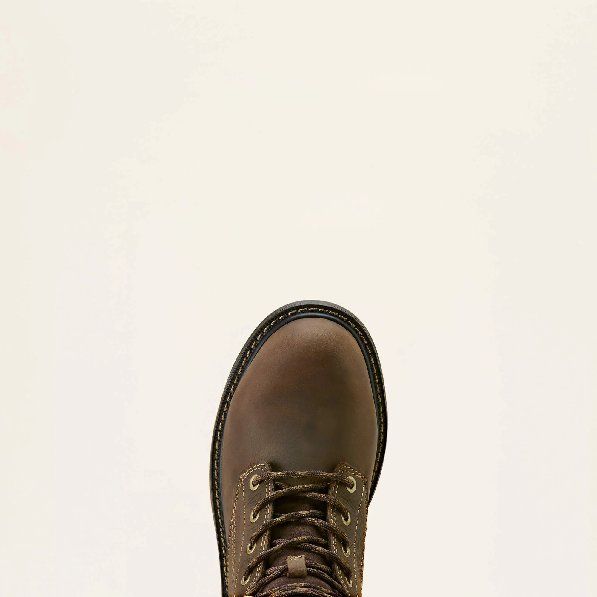 ARIAT Riveter 6" Waterproof Work Boots – Women's Composite Toe – Dark Brown - Image 6
