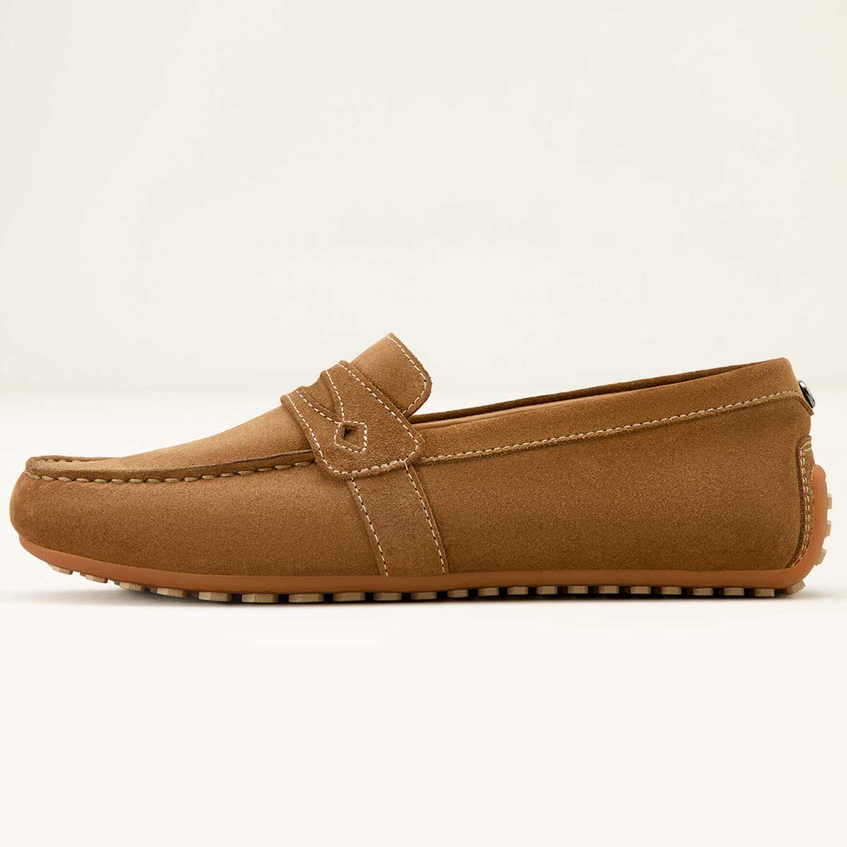 ARIAT Selene Driving Shoe - Womens - Caramel Suede - Image 3