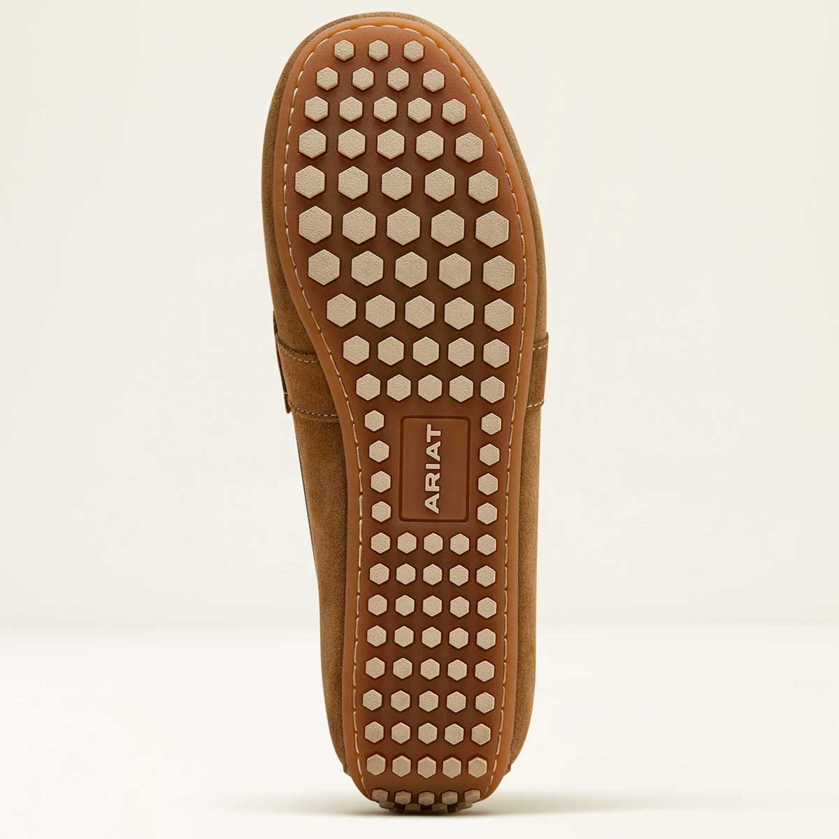 ARIAT Selene Driving Shoe - Womens - Caramel Suede - Image 4