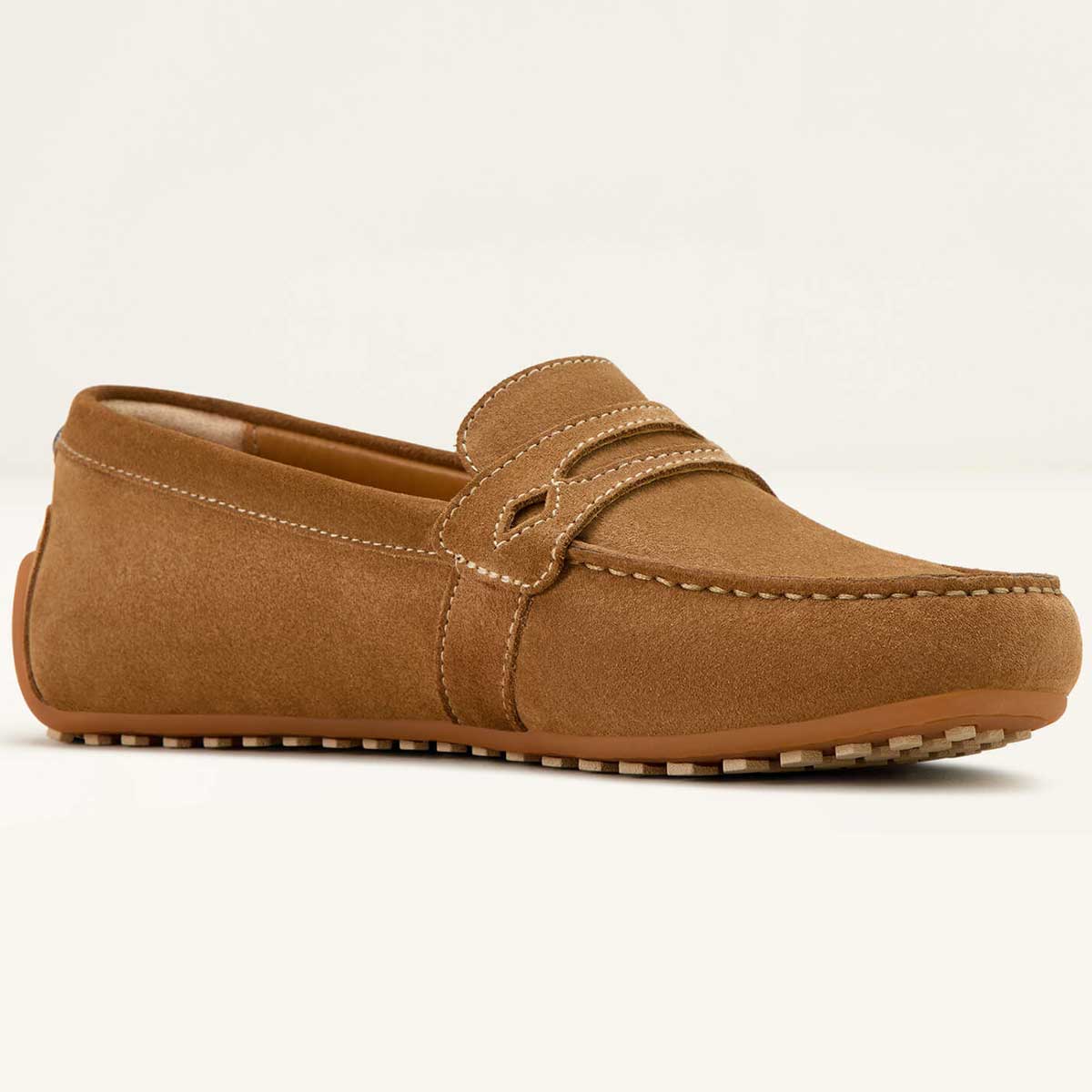 ARIAT Selene Driving Shoe - Womens - Caramel Suede - Image 7