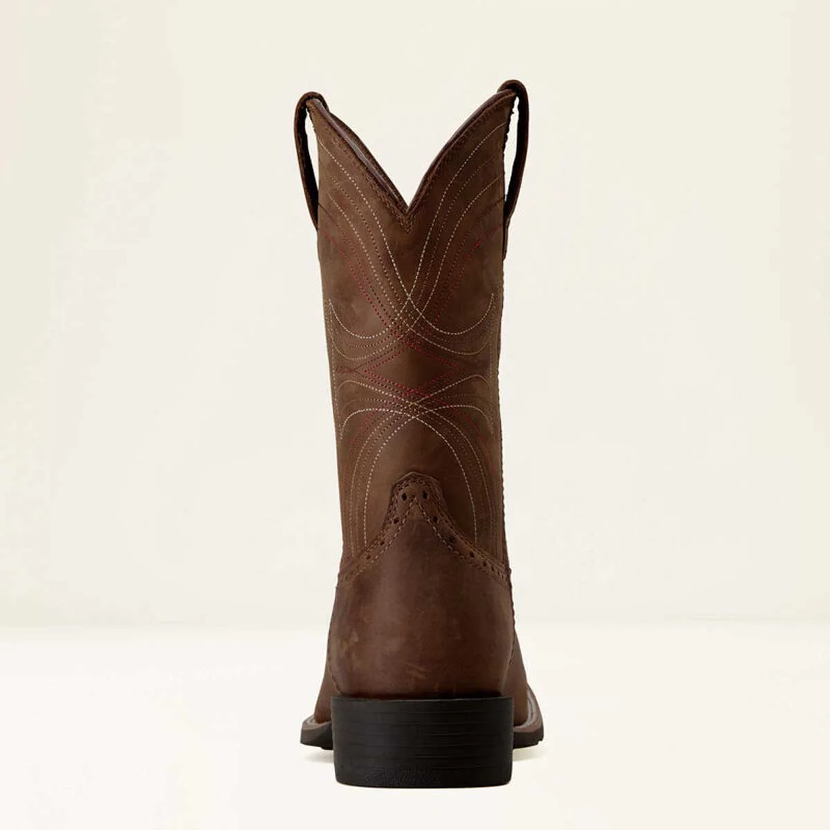 ARIAT Sport Wide Square Toe Western Boot - Mens - Distressed Brown - Image 4
