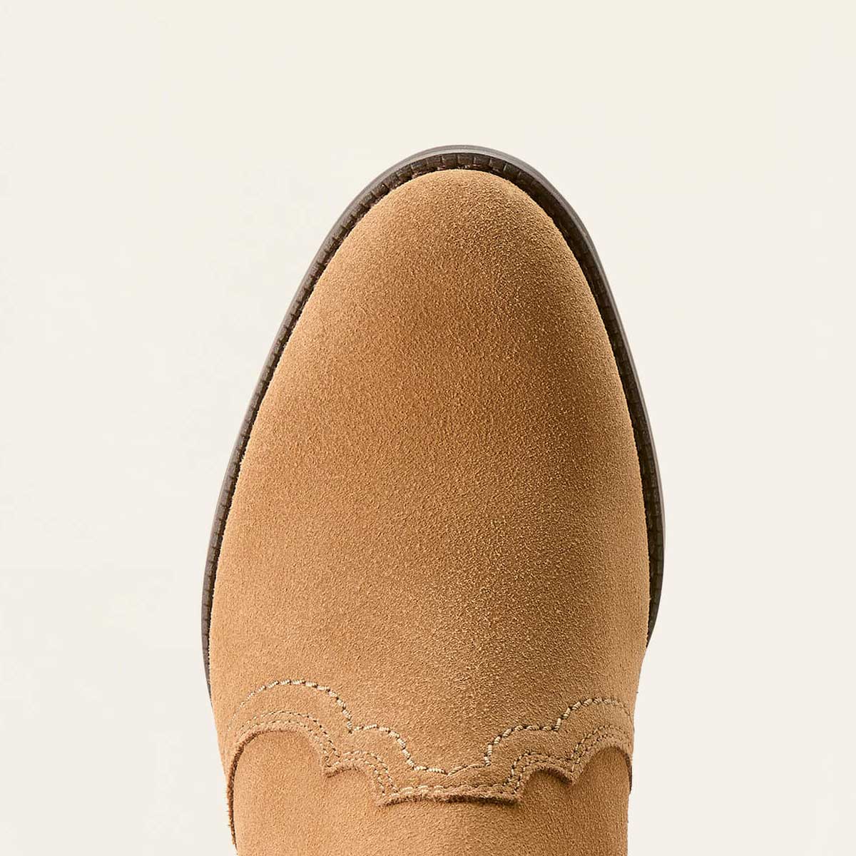 ARIAT Tilbury Ankle Boots - Womens - Carmel Suede - Image 4