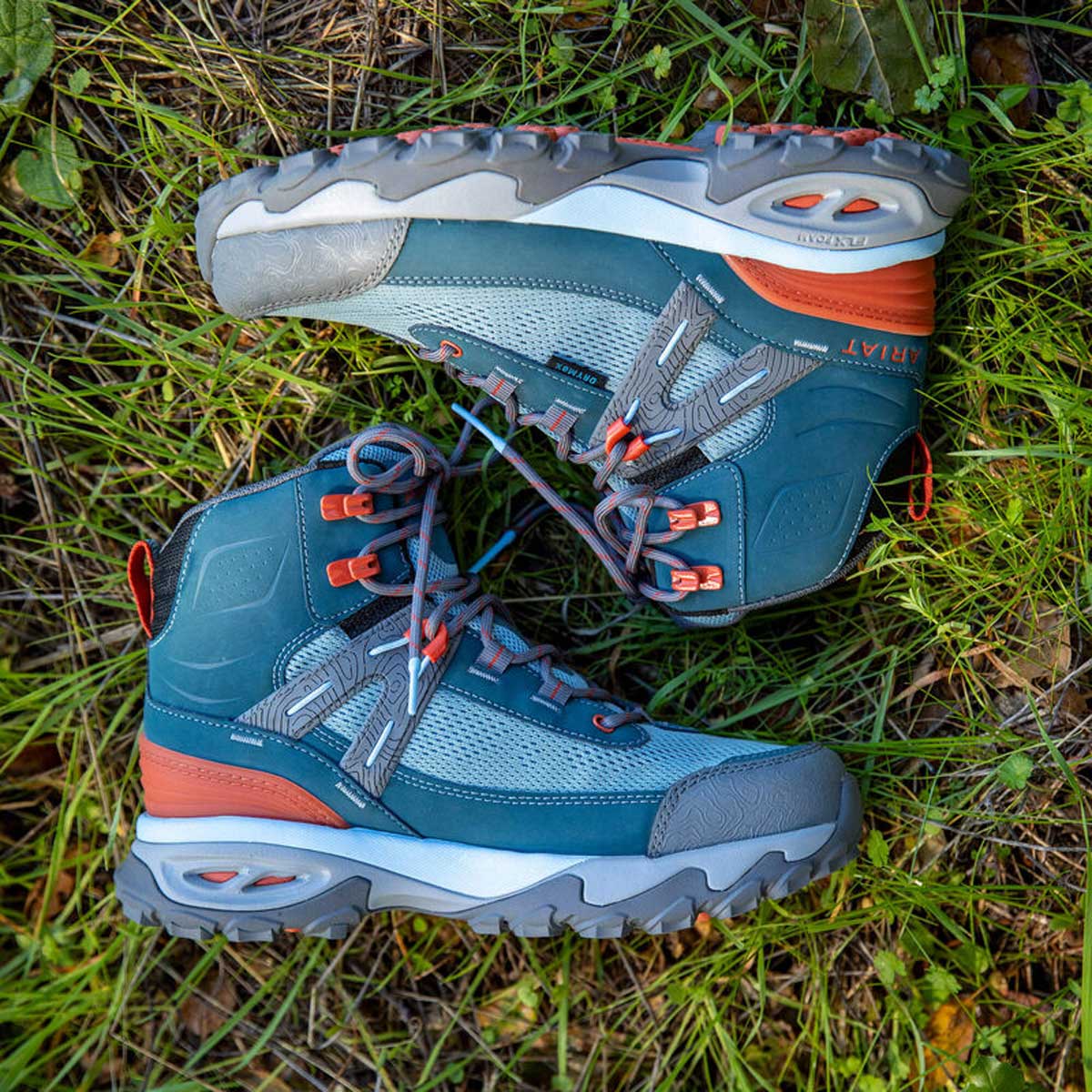 ARIAT Traverse Mid H20 Waterproof Boots - Womens - Blue Depths - Image 2