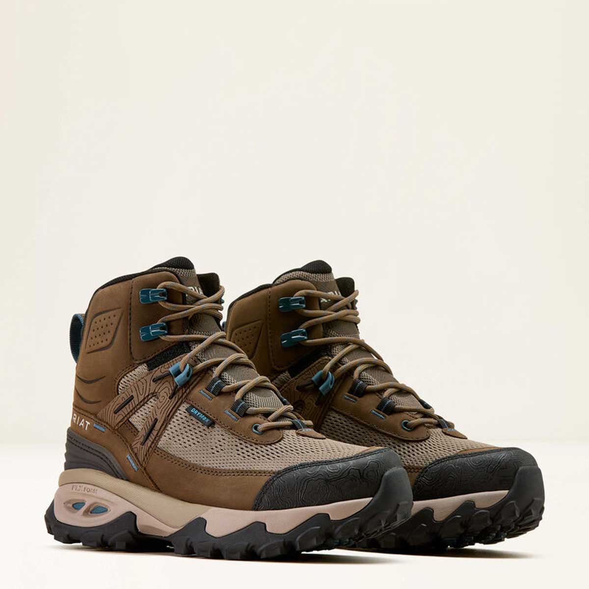 ARIAT Traverse Mid H20 Waterproof Boots - Womens - Brown Bark - Image 7