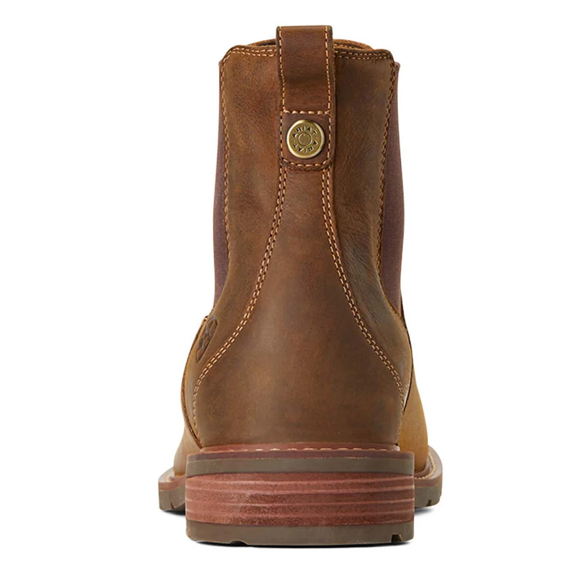 ARIAT Wexford Waterproof Chelsea Boots - Mens - Weathered Brown - Image 4