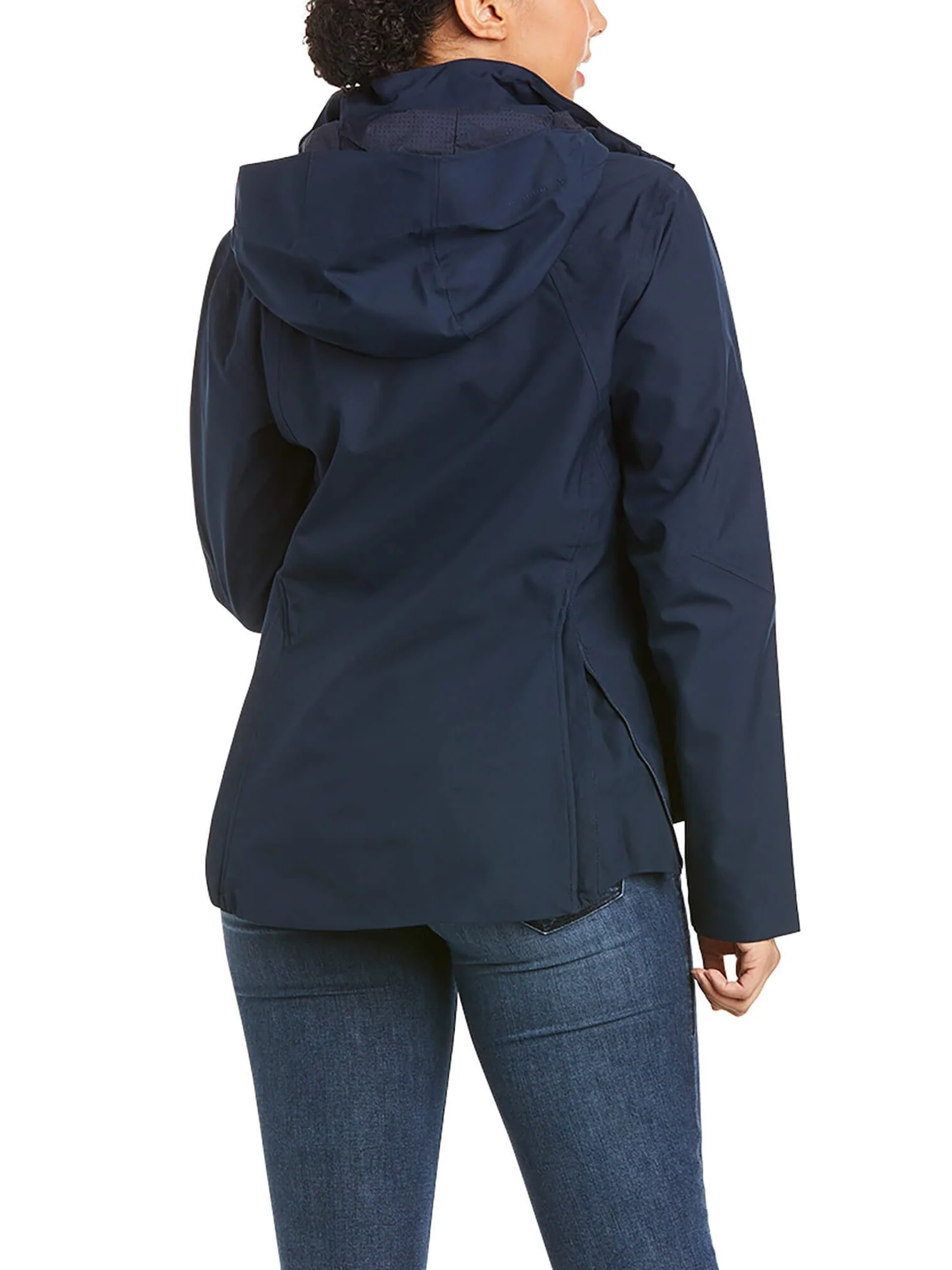 ARIAT Coastal Waterproof Jacket - Women's - Navy - Image 3