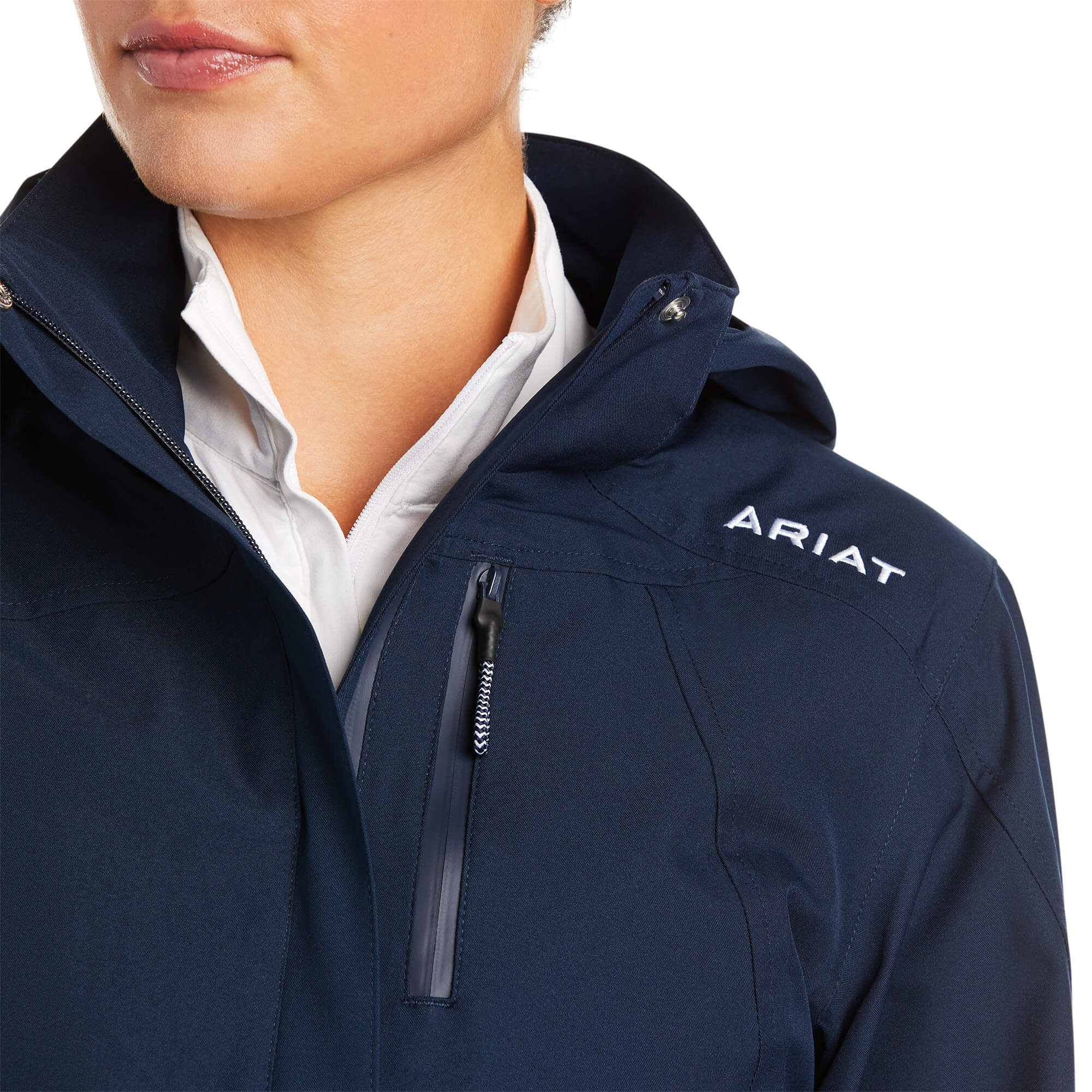 ARIAT Coastal Waterproof Jacket - Women's - Navy - Image 4