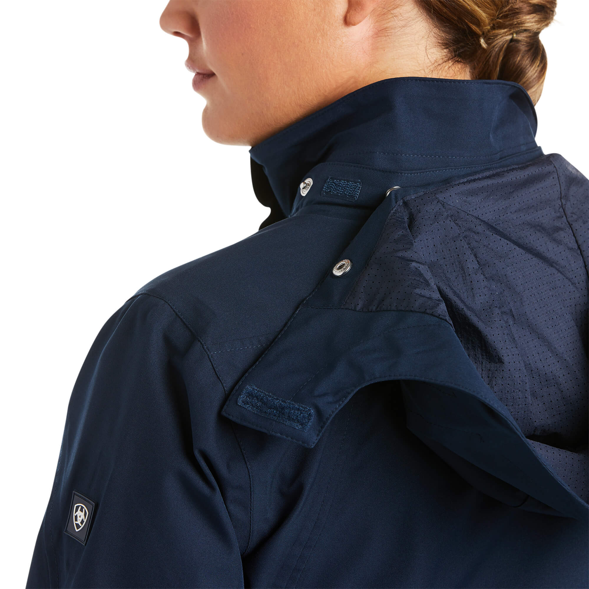 ARIAT Coastal Waterproof Jacket - Women's - Navy - Image 7