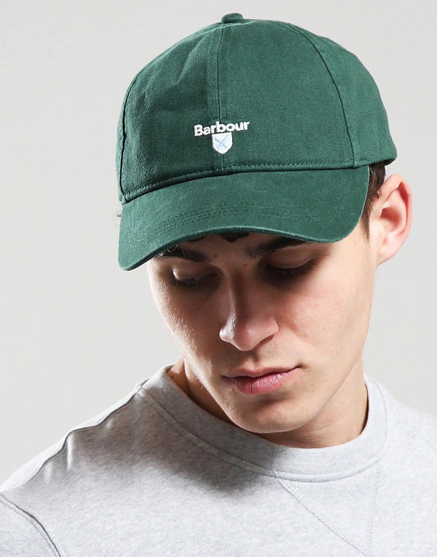 BARBOUR Cascade Sports Cap - Racing Green - Image 2