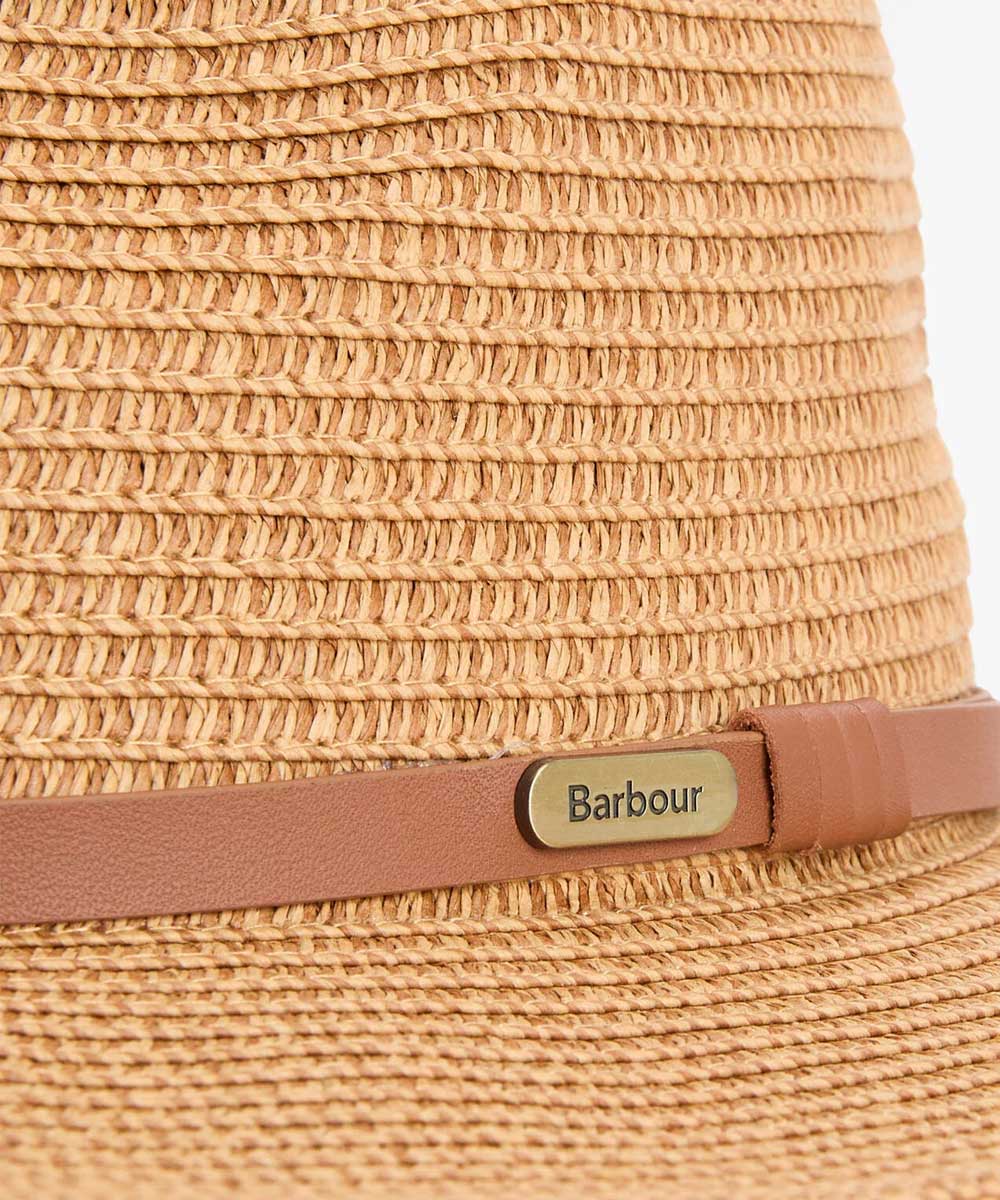 BARBOUR Evelyn Braid Trilby Hat - Women's - Tan - Image 3