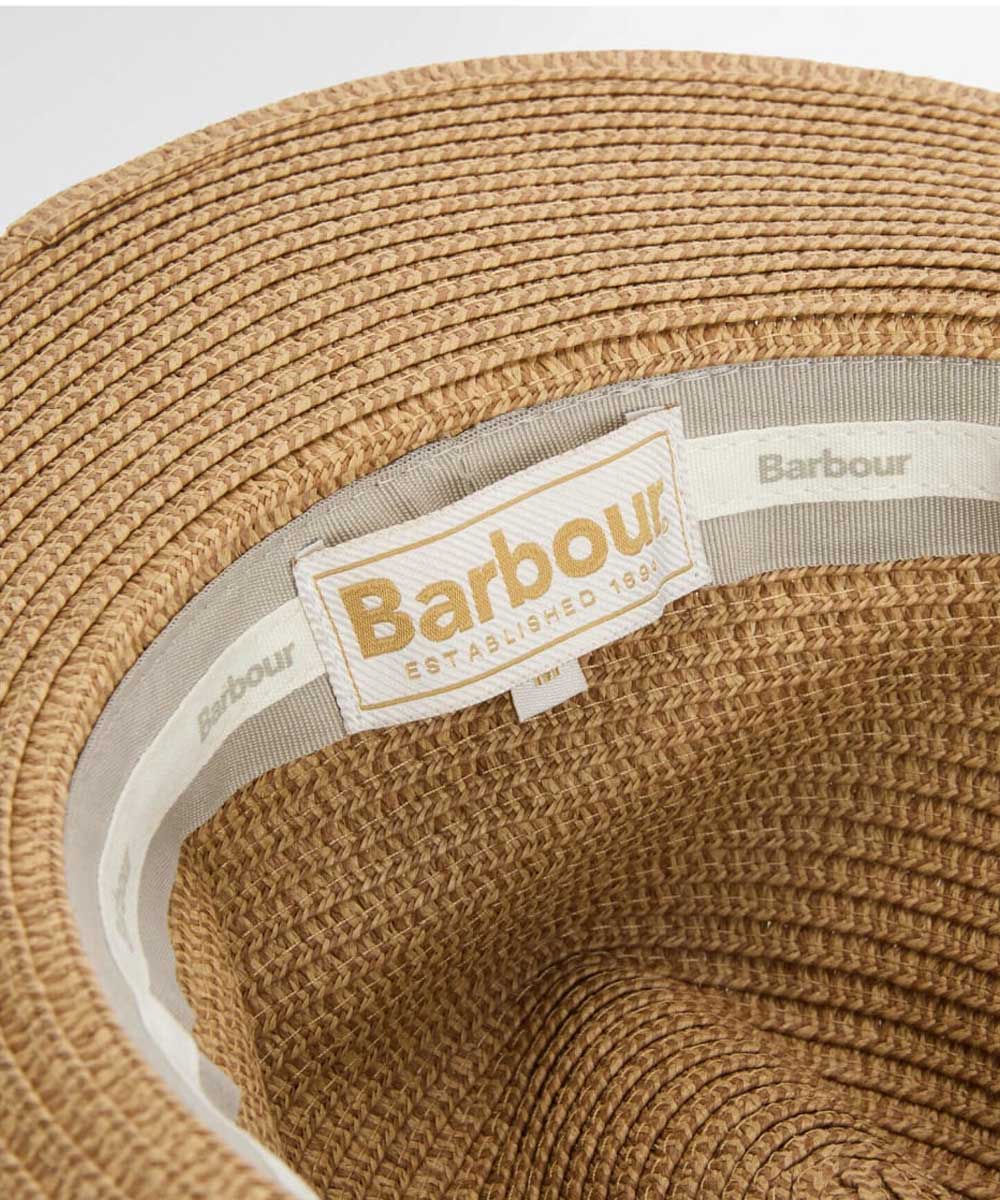 BARBOUR Evelyn Braid Trilby Hat - Women's - Tan - Image 4