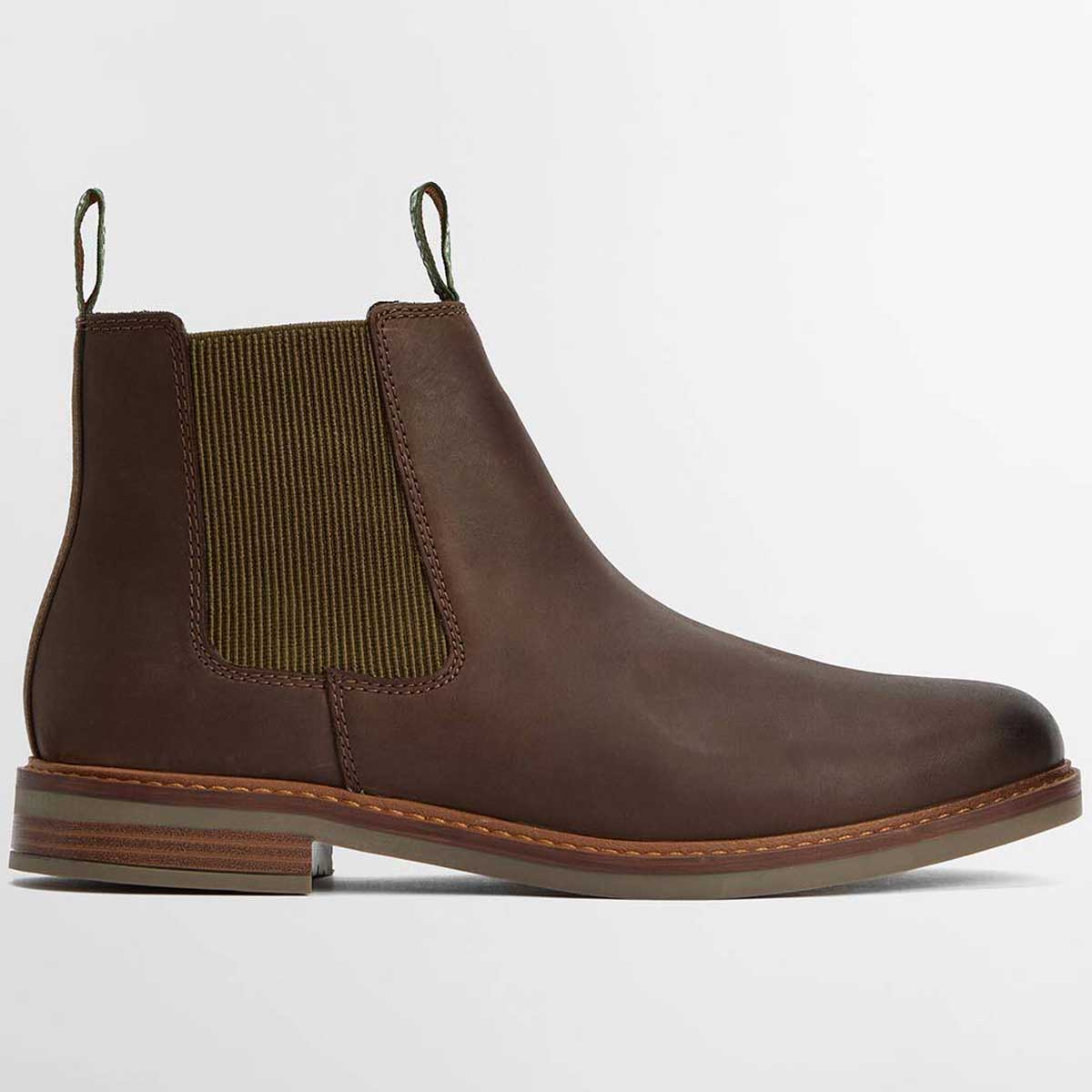 BARBOUR Farsley Chelsea Boots - Mens - Choco Brown - Image 7