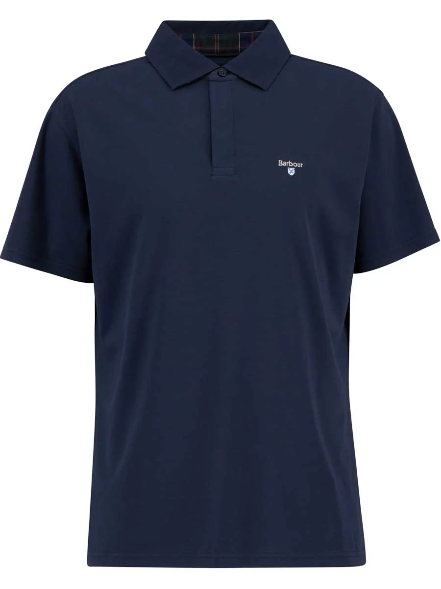 BARBOUR Haswell Regular Fit Polo Shirt - Mens - Navy - Image 3