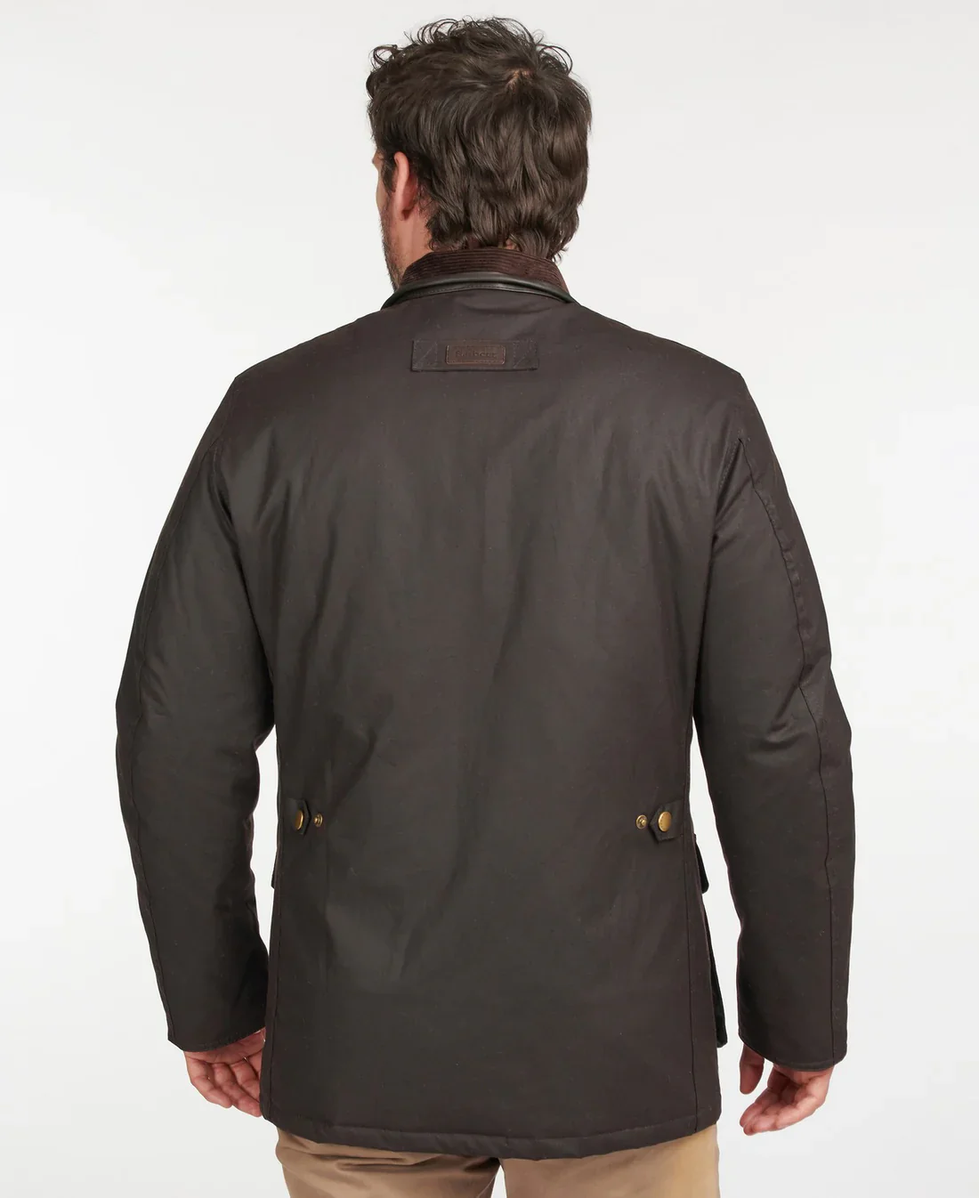 BARBOUR Hereford Wax Jacket - Mens - Rustic - Image 4