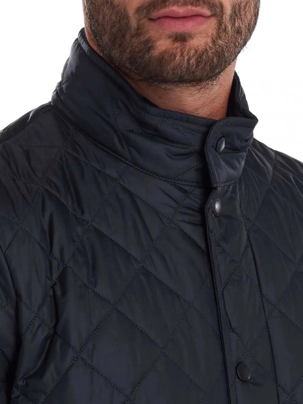 BARBOUR Flyweight Chelsea Quilted Jacket - Mens - Navy - Image 5