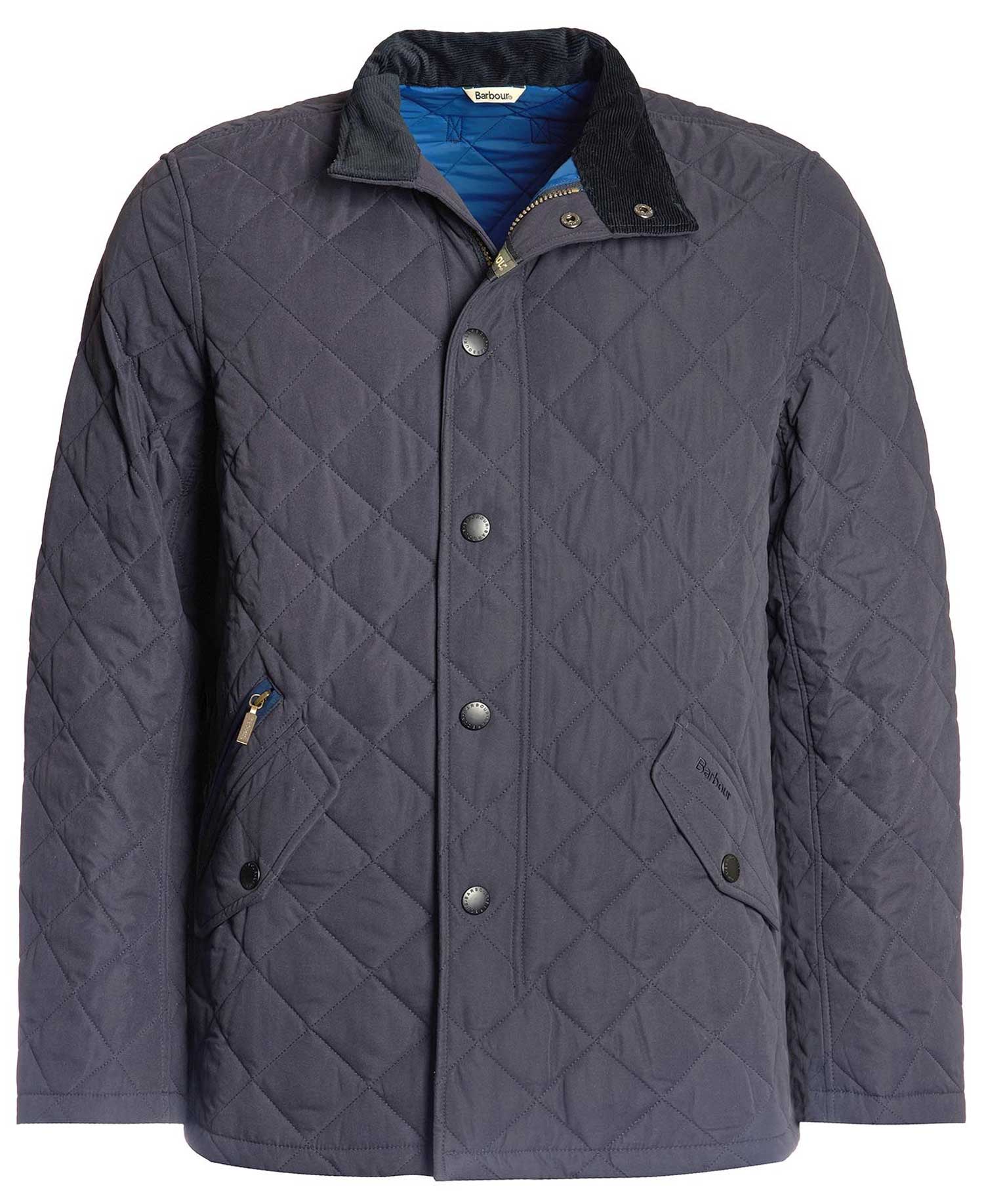 BARBOUR Shoveler Quilted Jacket - Mens - Navy - Image 10
