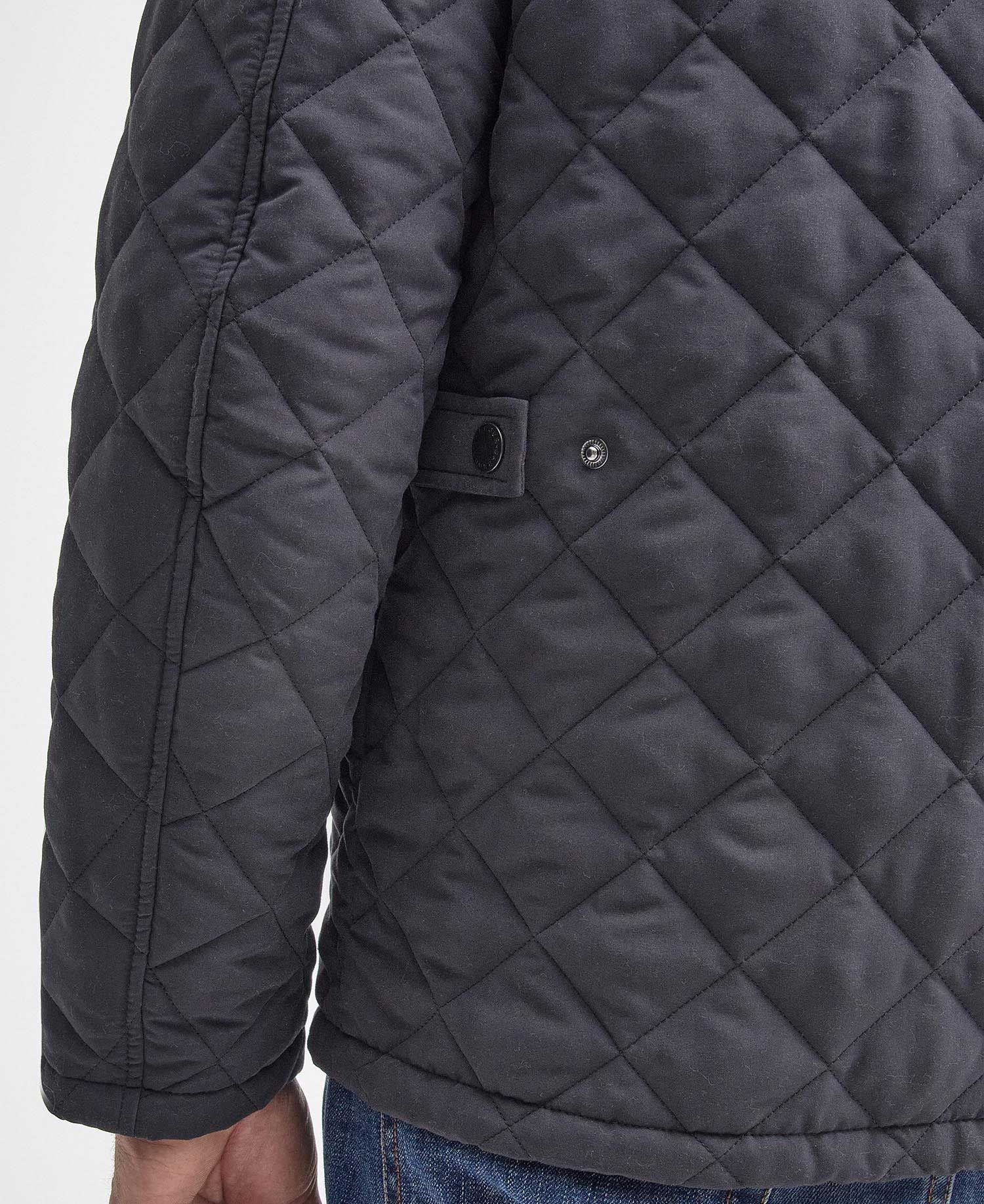BARBOUR Shoveler Quilted Jacket - Mens - Navy - Image 7