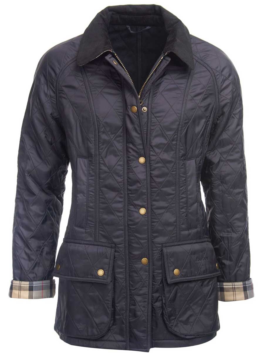BARBOUR Beadnell Polarquilt Jacket - Women's - Navy - Image 2