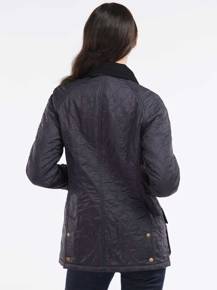 BARBOUR Beadnell Polarquilt Jacket - Women's - Navy - Image 5