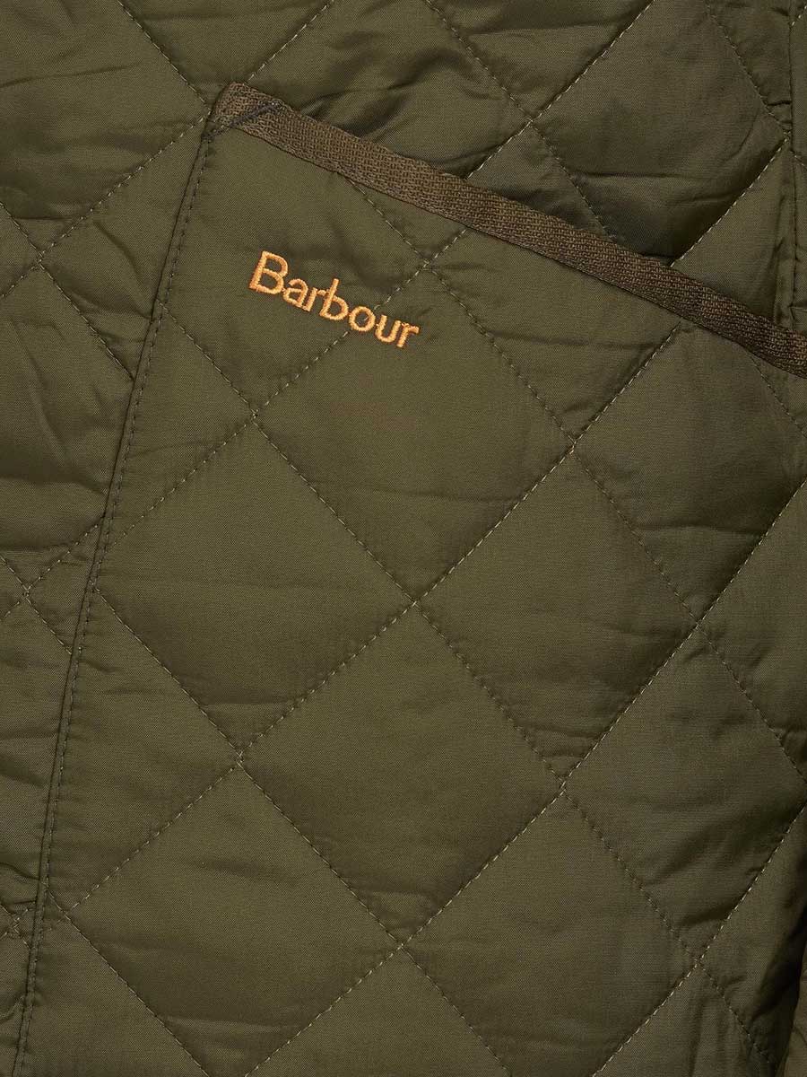 BARBOUR Men's Heritage Liddesdale Quilted Jacket - Olive - Image 4