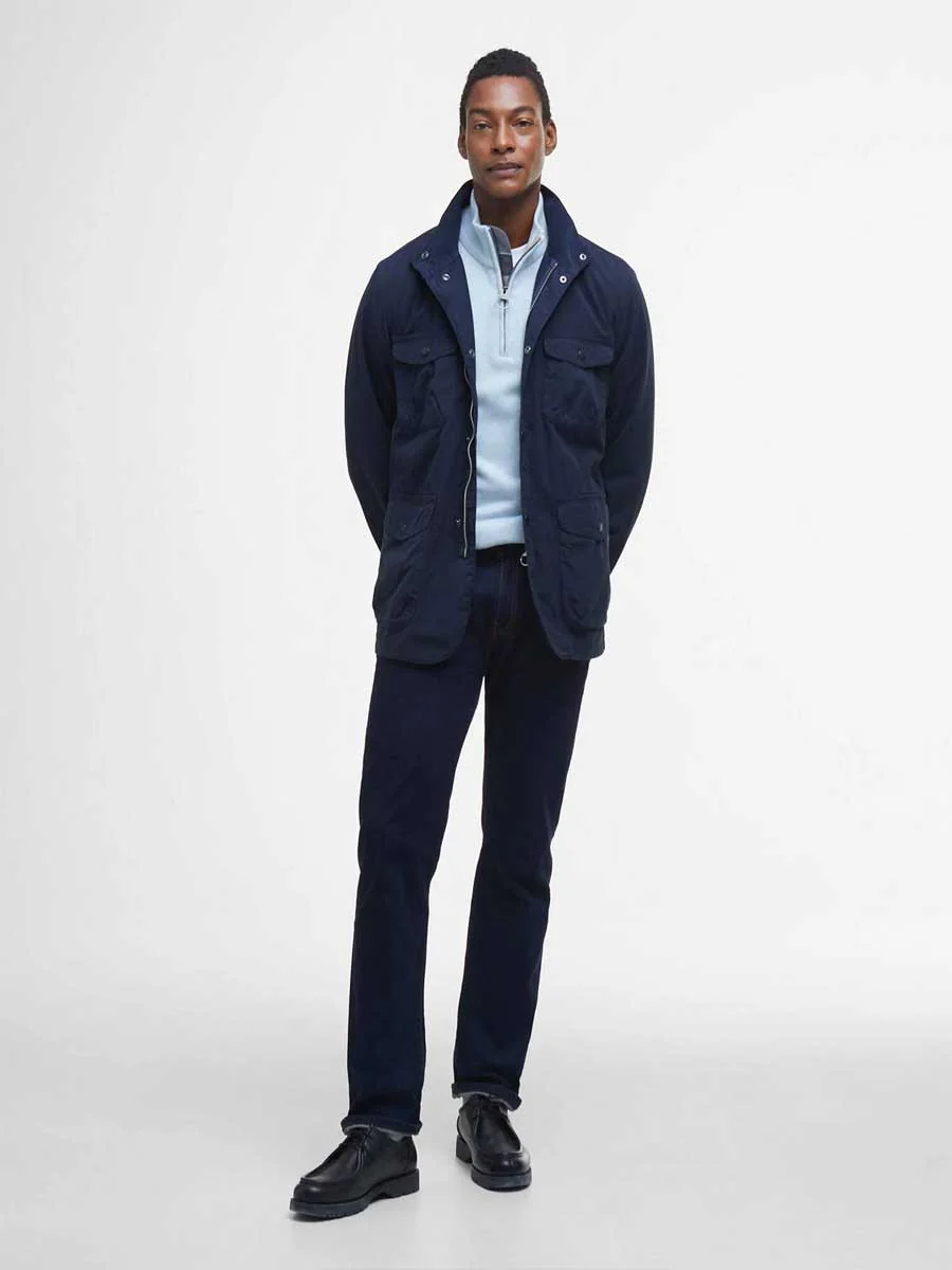 BARBOUR Ogston Casual Jacket - Mens - Navy - Image 4