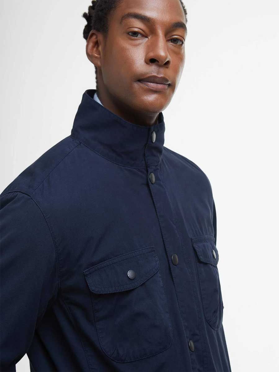 BARBOUR Ogston Casual Jacket - Mens - Navy - Image 5