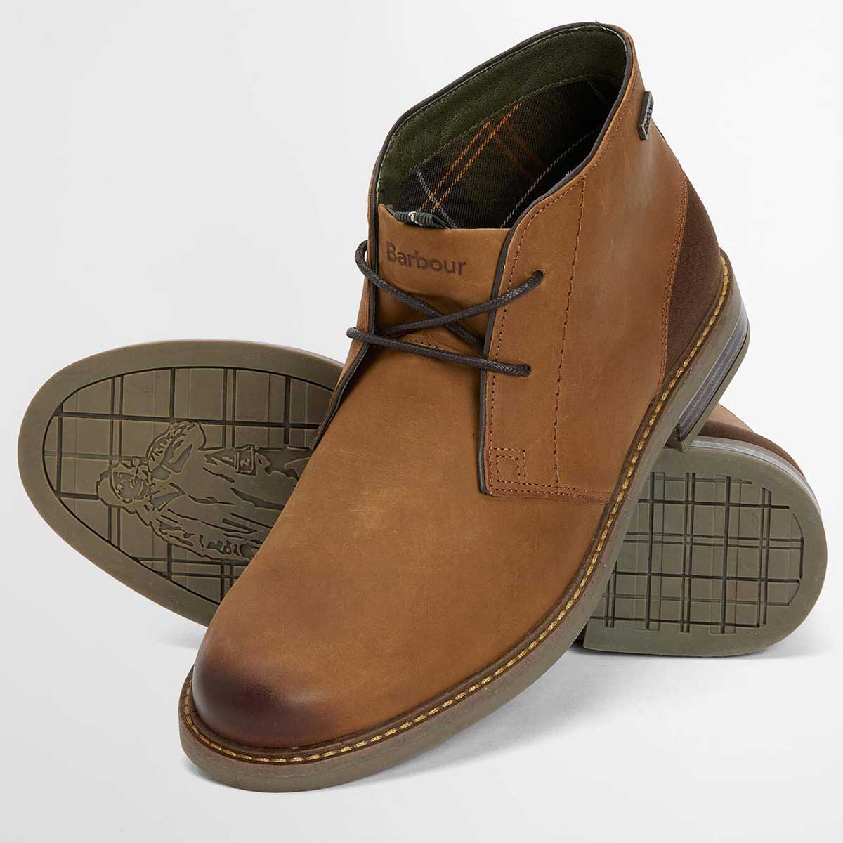 BARBOUR Readhead Chukka Boots - Mens - Timber Tan - Image 2