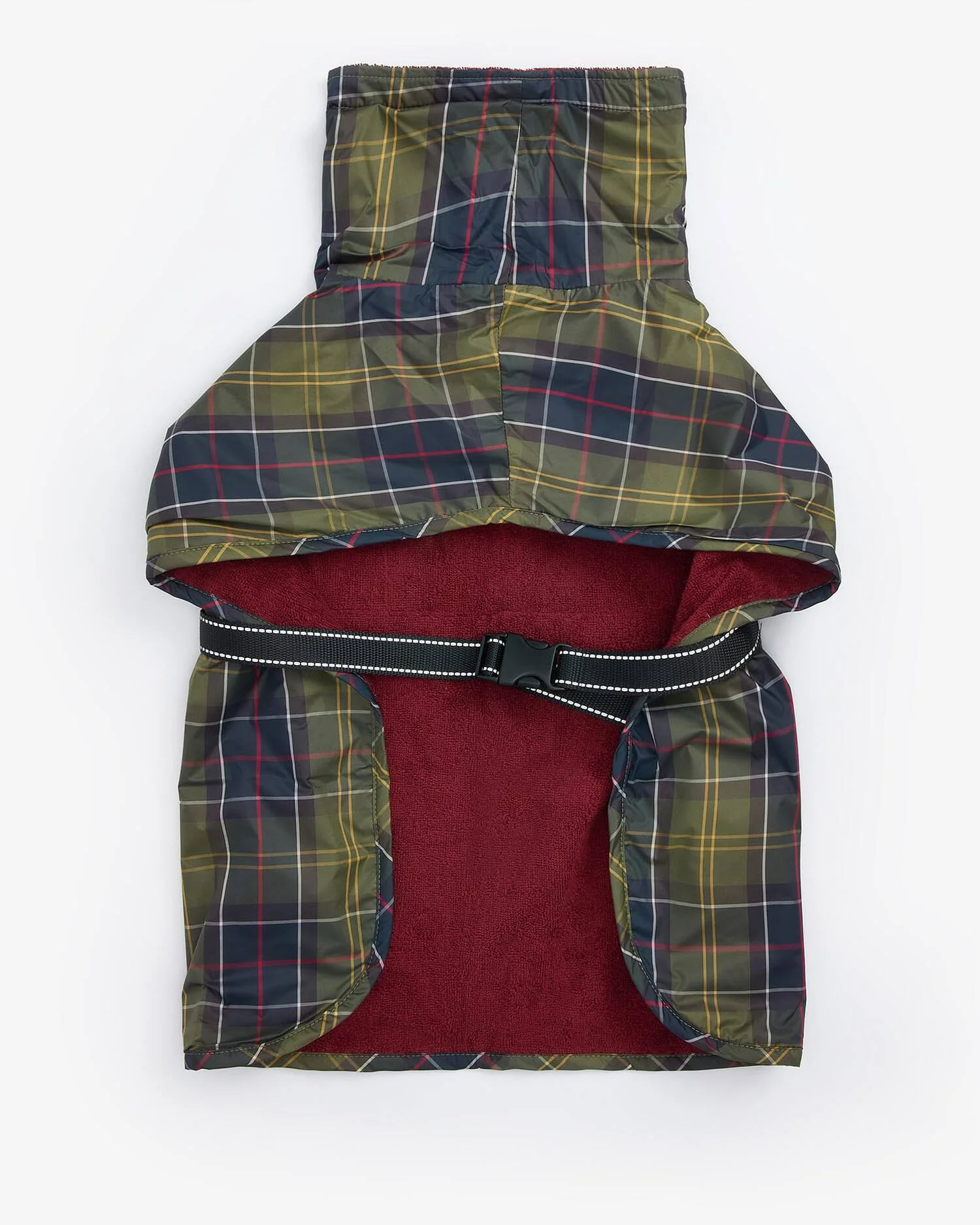BARBOUR Tartan Dog Drying Robe - Image 4