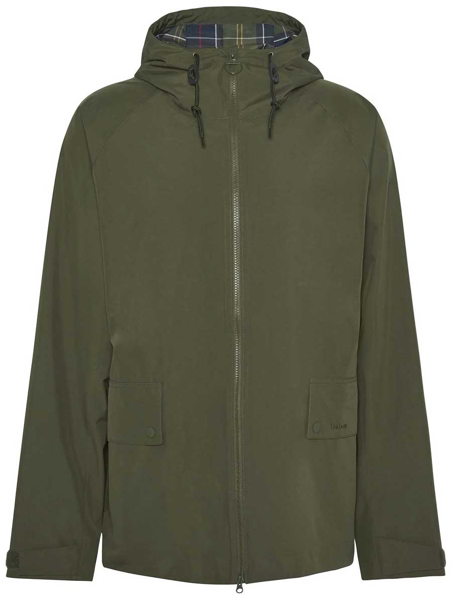 BARBOUR Trover Waterproof Jacket - Mens - Fern Green - Image 2