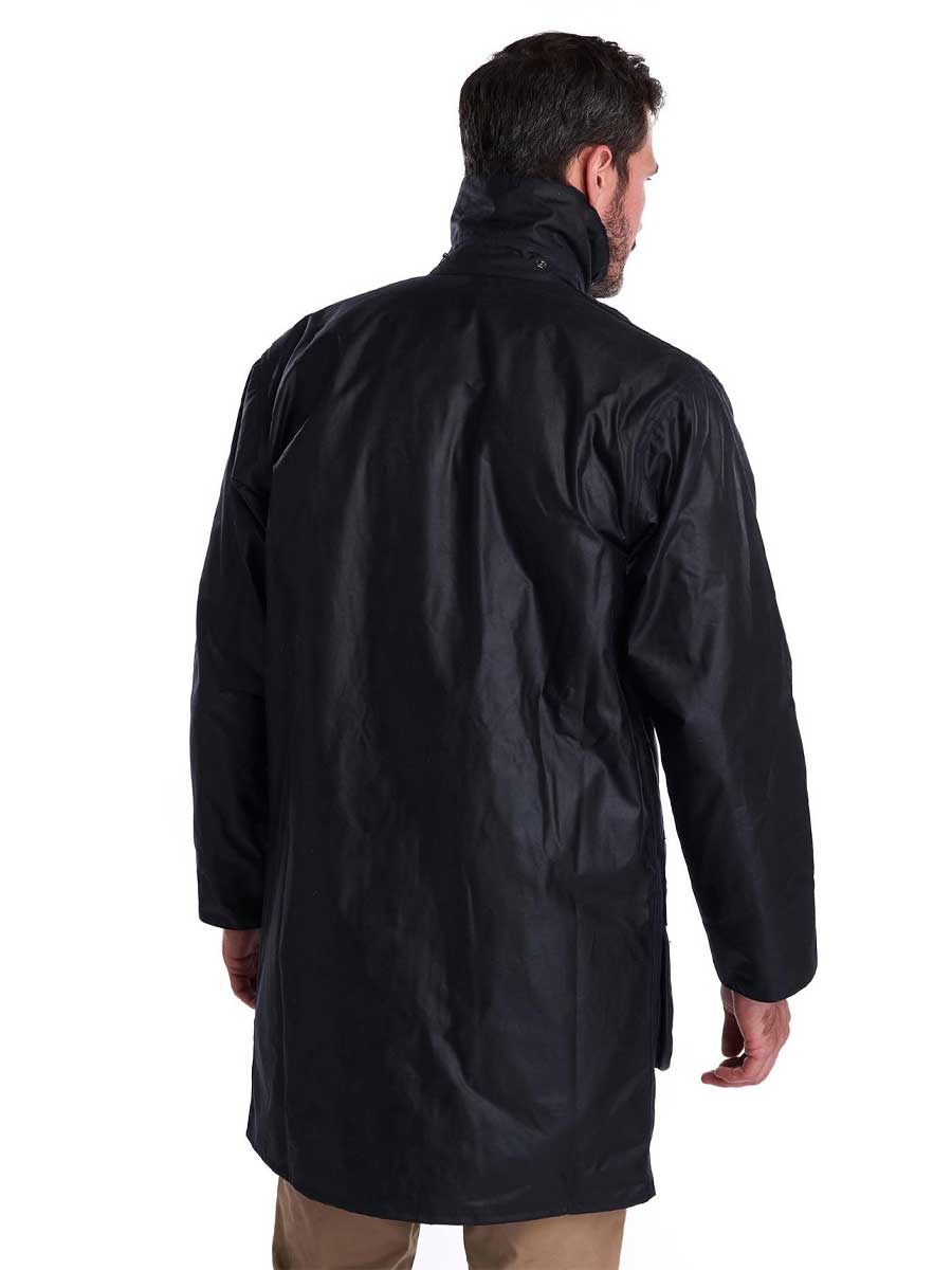 BARBOUR Border Wax Jacket - Mens - Sage - Image 5