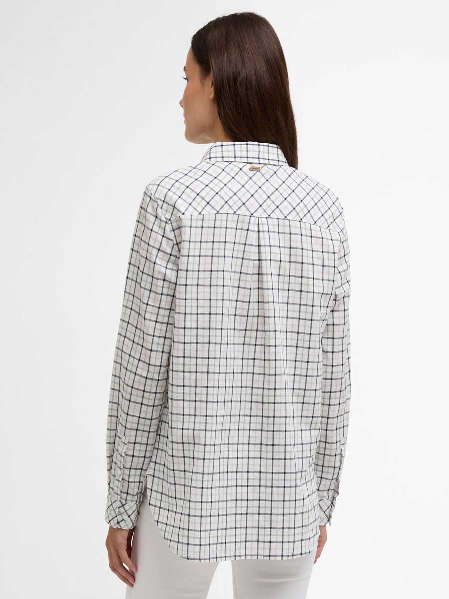 30% OFF BARBOUR Women's Petunia Long-Sleeved Shirt - Multi Check - Sizes: UK 10 & 16 - Image 2