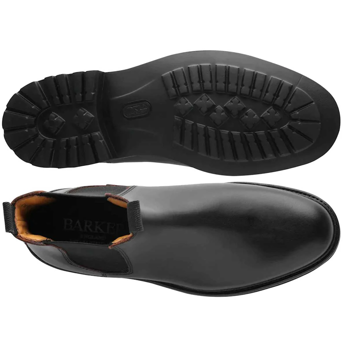 BARKER Camborne Xtra Lite Chelsea Boots - Mens - Black Cutter - Image 2