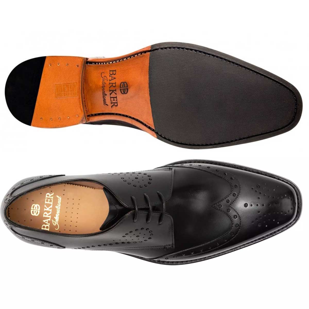 BARKER George Shoes - Mens - Black Calf - Image 2