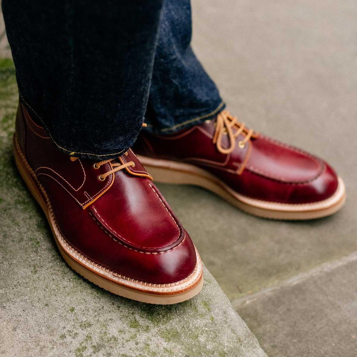 BARKER Michigan Shoes - Mens - Burgundy Waxy Calf - Image 2