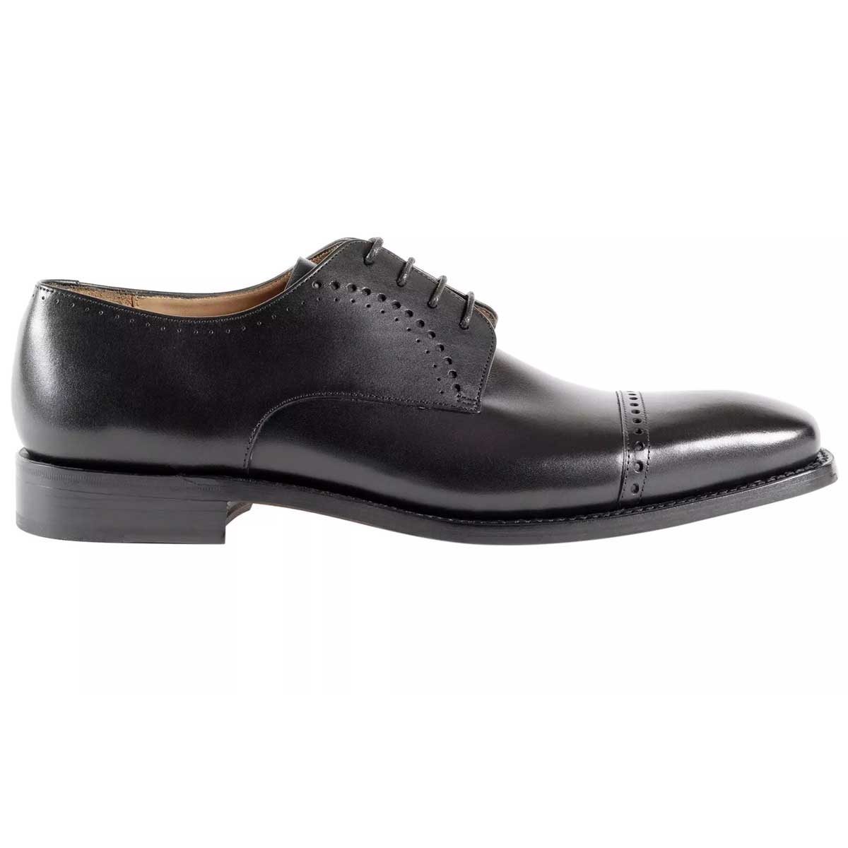 BARKER Noah Shoes - Mens - Black Calf - Image 3