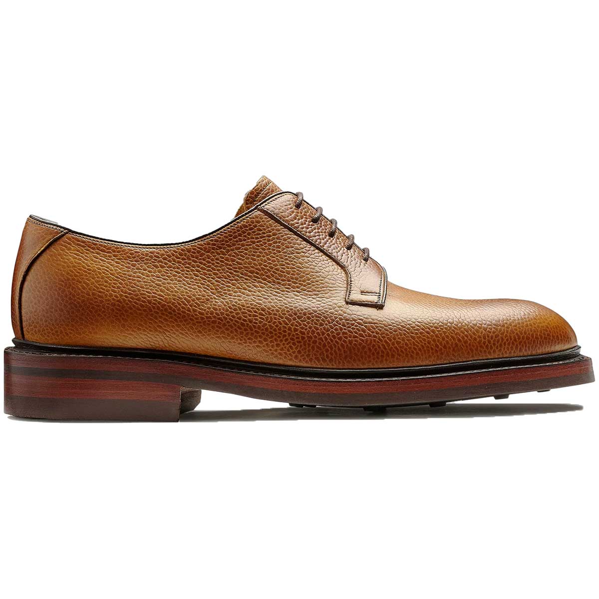 BARKER Penrith Shoes - Mens Derby - Cedar Grain - Image 3