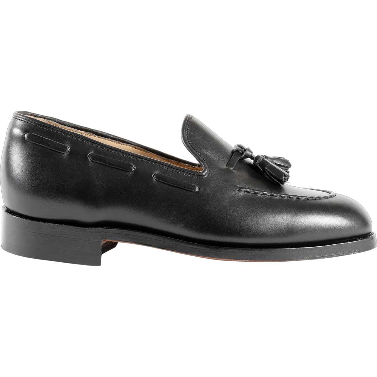 BARKER Pevensy Loafers - Black Calf - Image 3