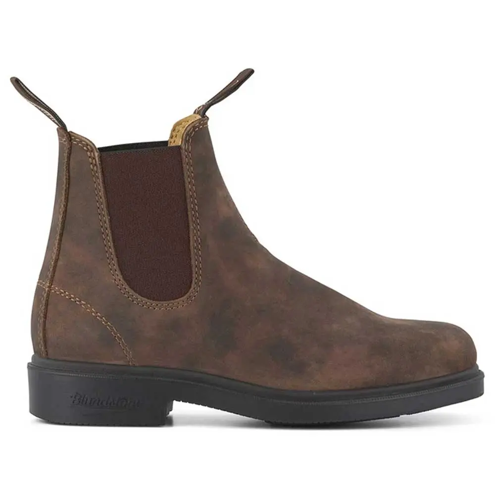 BLUNDSTONE 1306 Boots - Men's - Dress Series - Leather - Rustic Brown - Image 3