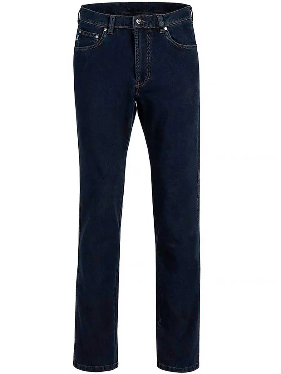BRUHL Mens Genua III B Light Ring Denim Jeans - Dark Navy - Image 4