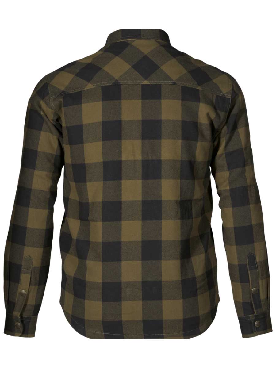 SEELAND Canada Shirt - Mens - Green Check - Image 2