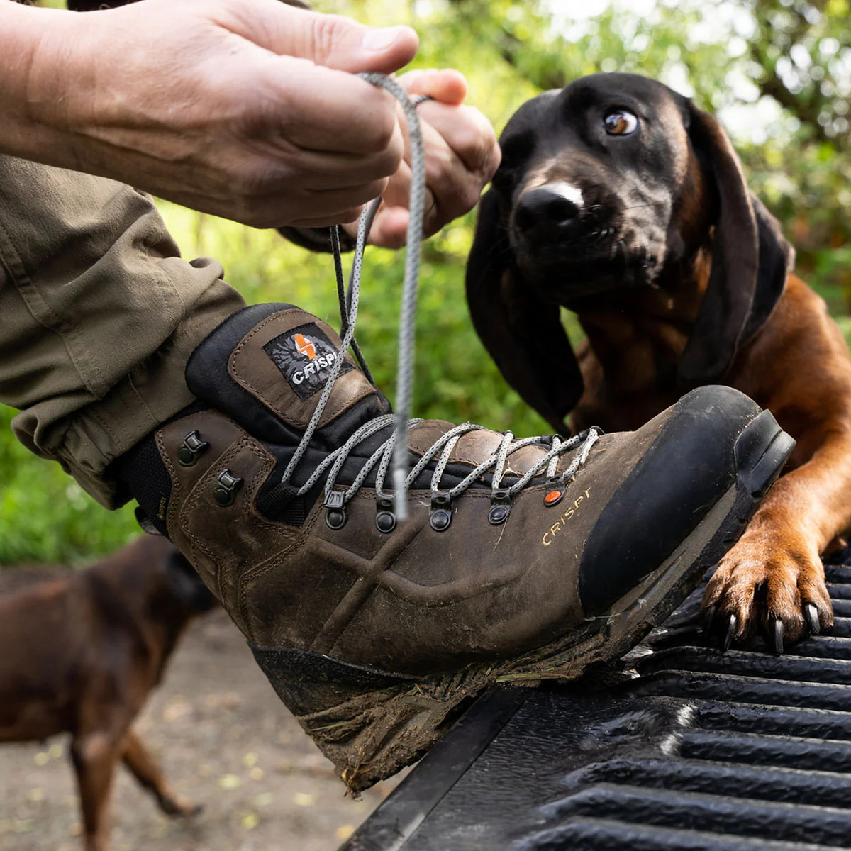 CRISPI Valdres Pro GTX Boots - Mens Gore-Tex Hunting Boots - Brown - Image 2