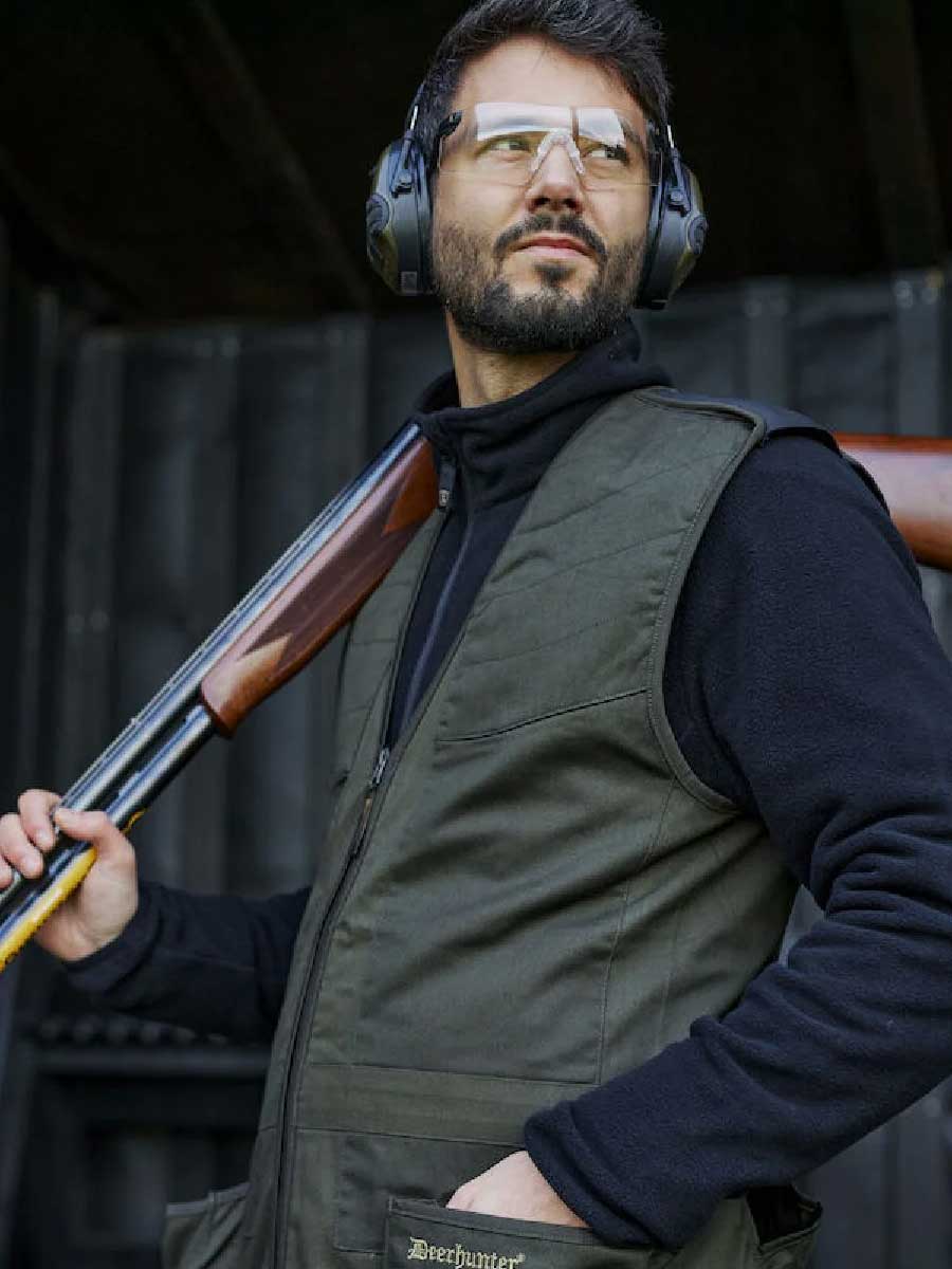 DEERHUNTER Atlas Shooting Waistcoat - Mens - Timber - Image 2