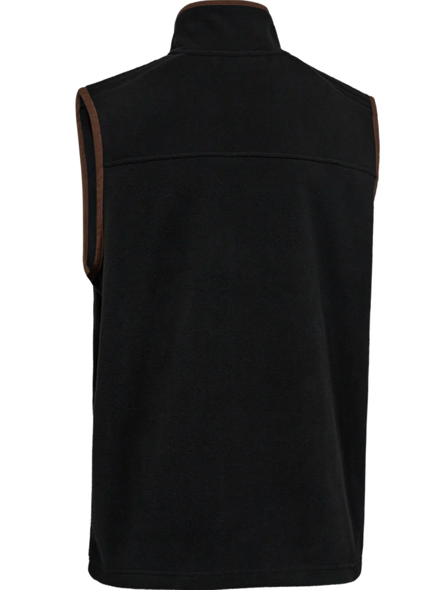 DEERHUNTER Cumbria Fleece Waistcoat - Mens - Anthracite Grey - Image 2