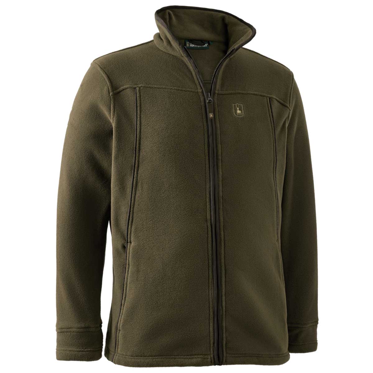 DEERHUNTER Eagle Fleece Jacket - Mens - Tarmac Green - Image 2