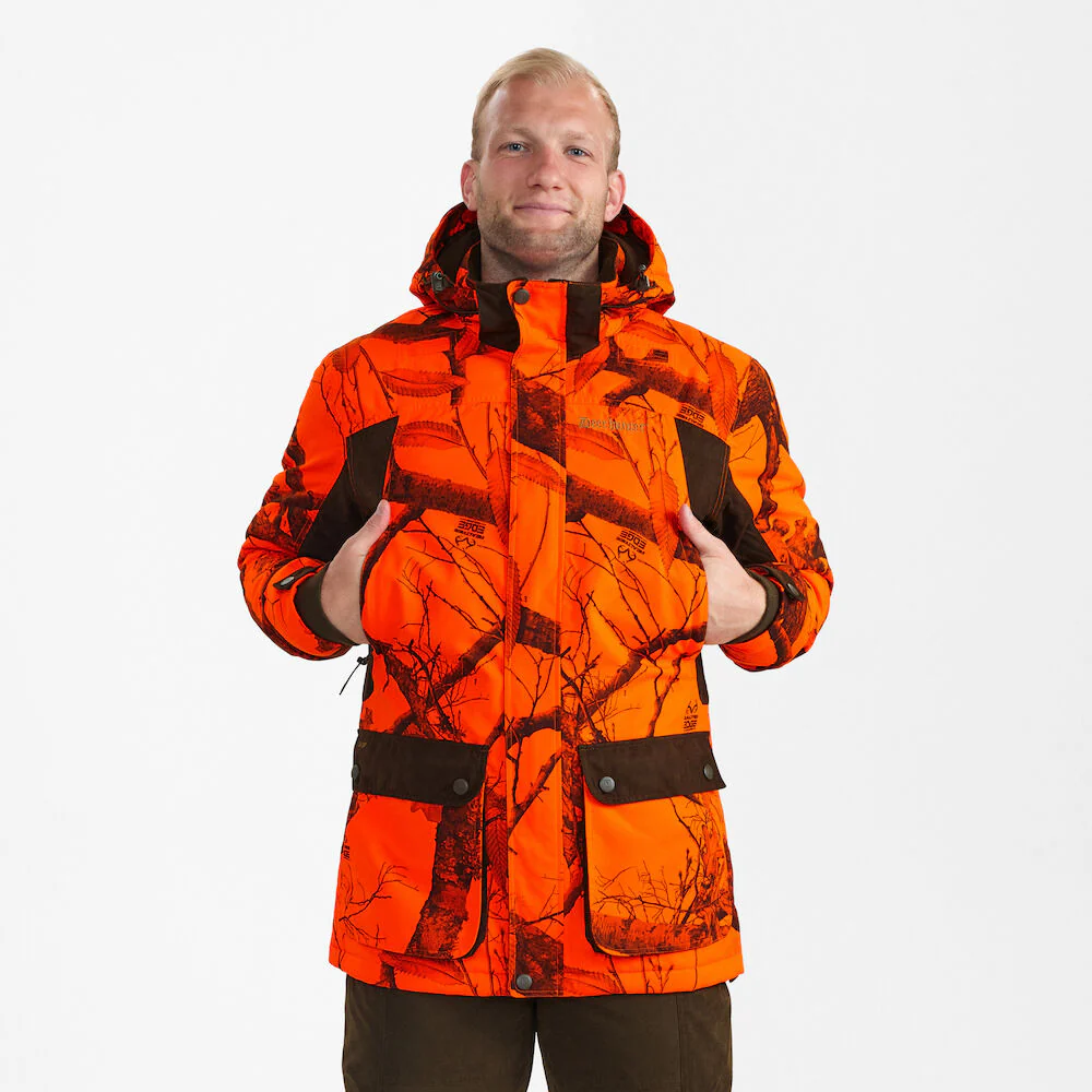 DEERHUNTER Eagle Winter Jacket - Men's - RealTree Edge Orange