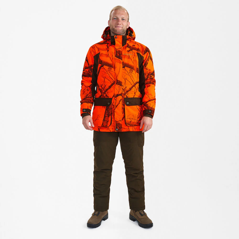 DEERHUNTER Eagle Winter Jacket - Men's - RealTree Edge Orange - Image 3