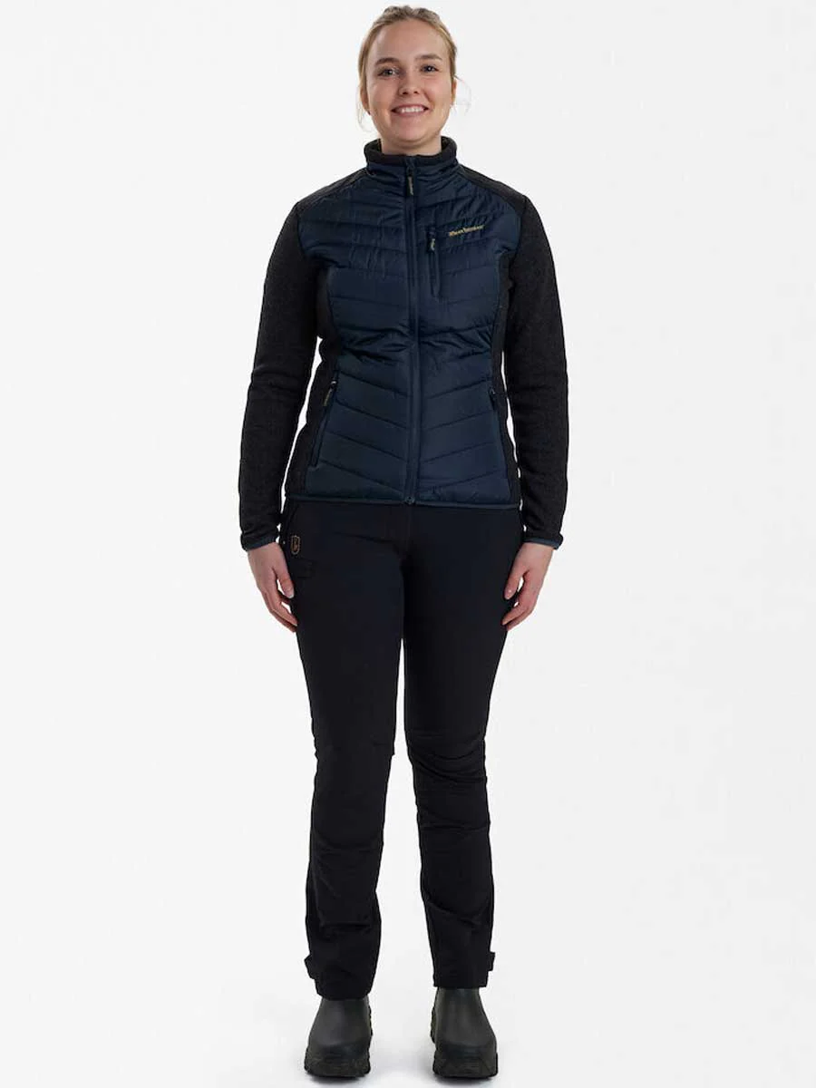 DEERHUNTER Lady Caroline Padded Jacket - Dark Blue - Image 3