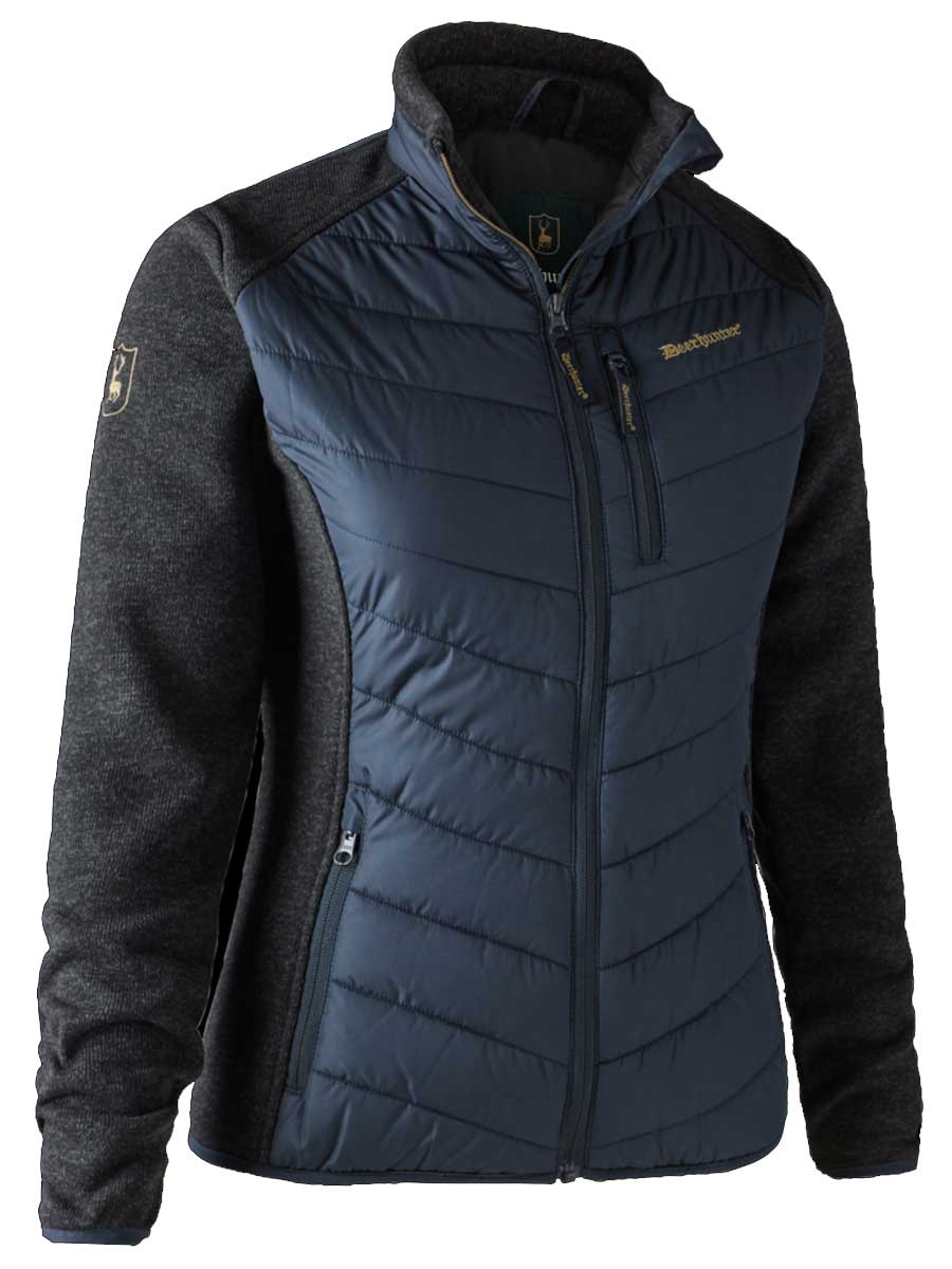DEERHUNTER Lady Caroline Padded Jacket - Dark Blue - Image 4