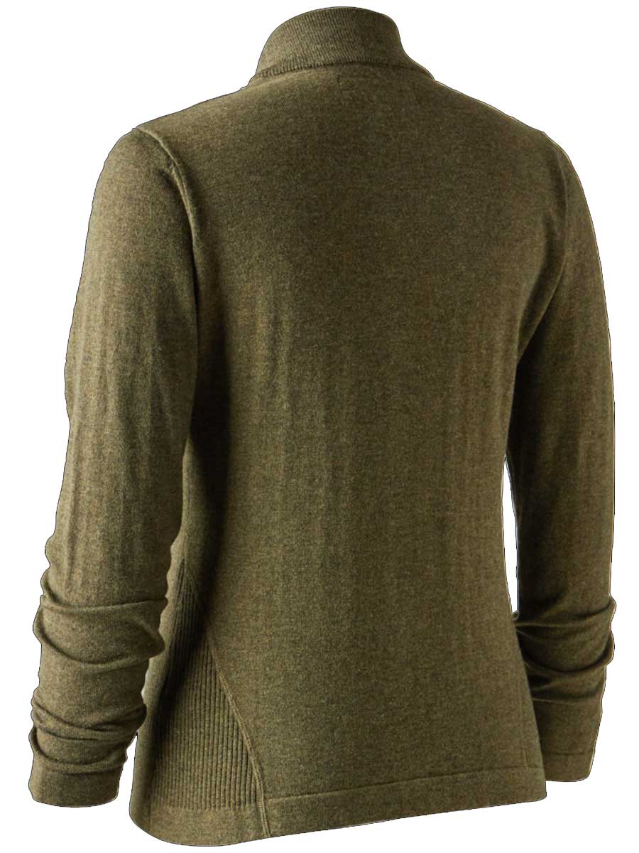 DEERHUNTER Lady Darlington Knit Cardigan - Cypress - Image 6