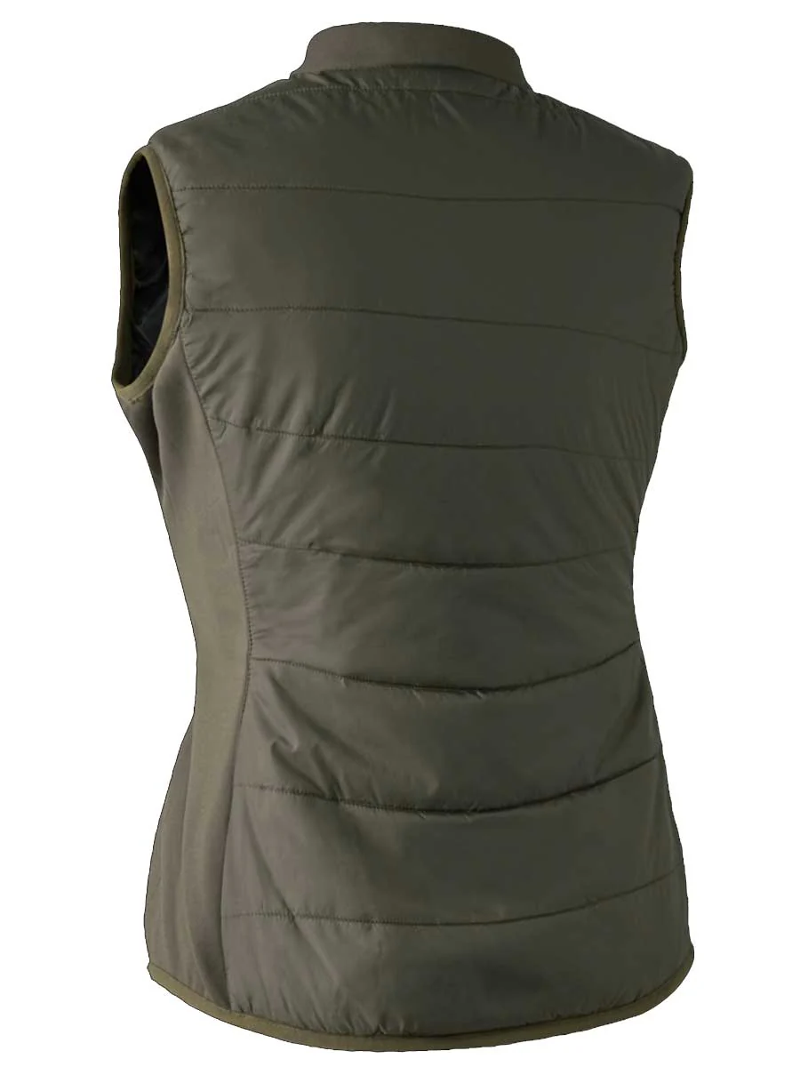 DEERHUNTER Lady Heat Inner Waistcoat - Deep Green - Image 5